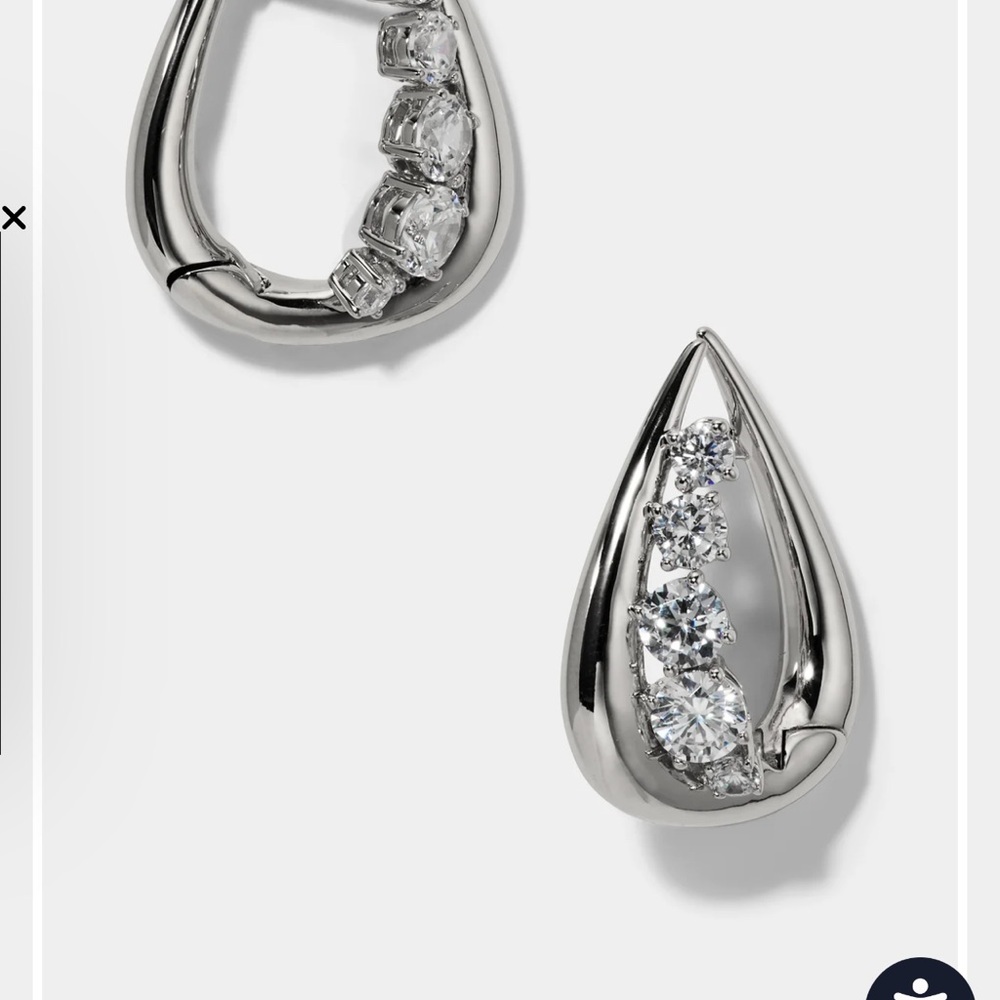 Nadri Phenom Huggie Earrings